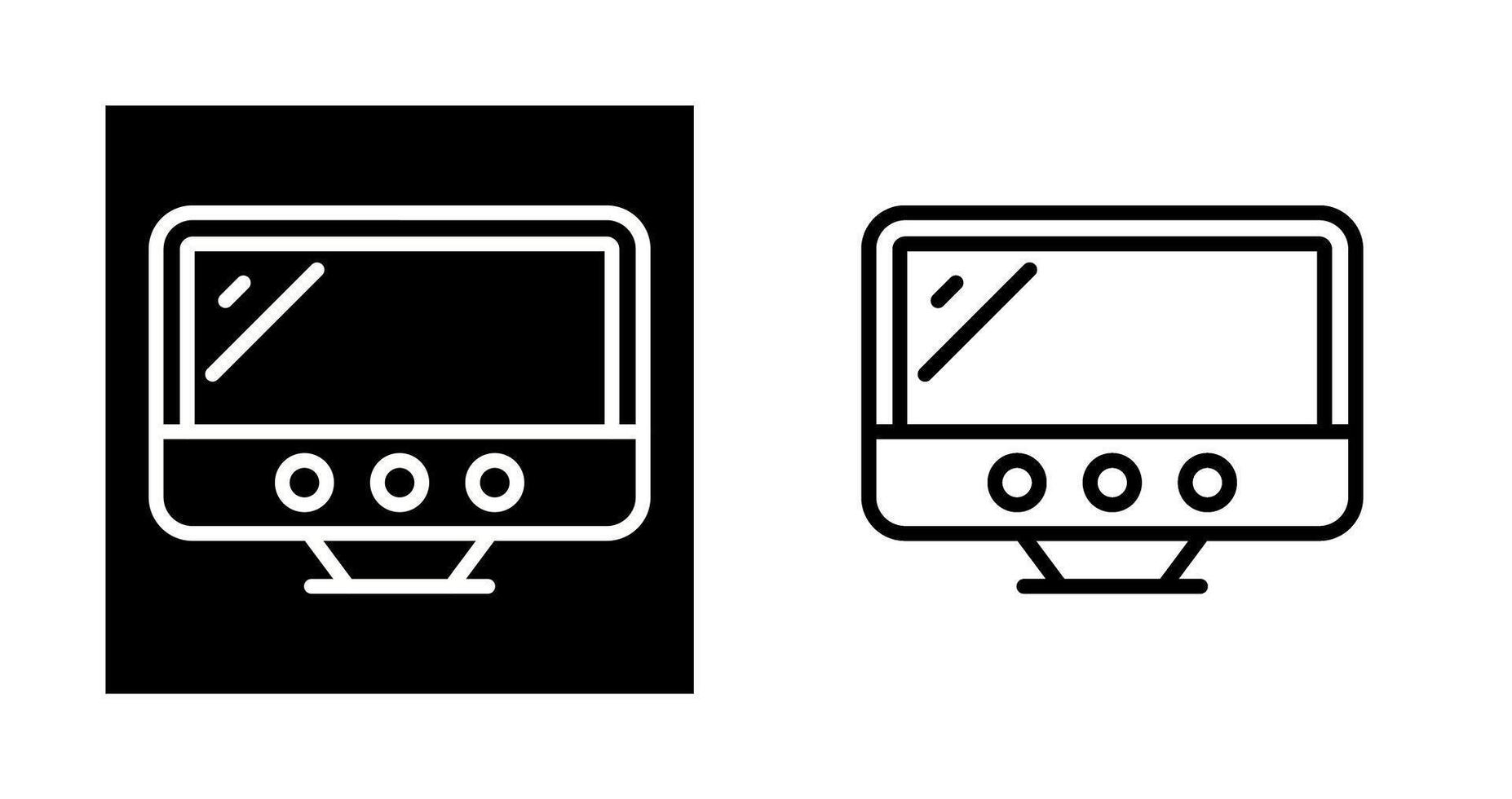 Desktop Vector Icon