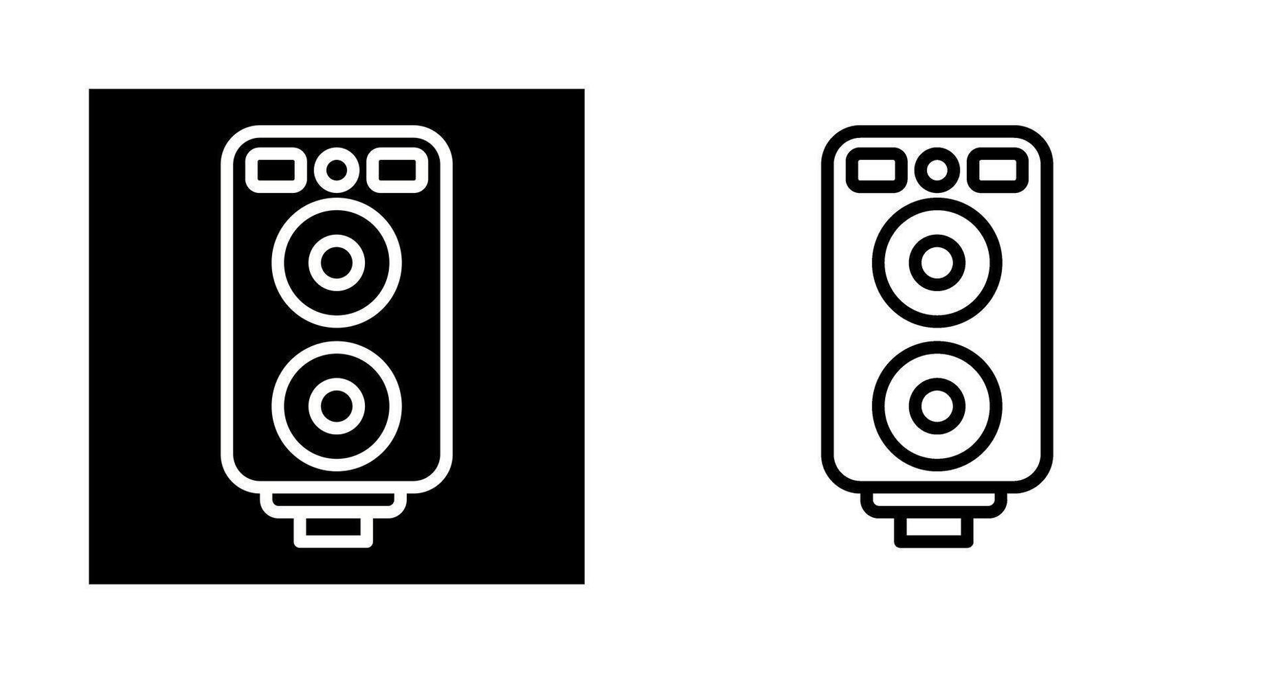 Sound System Vector Icon