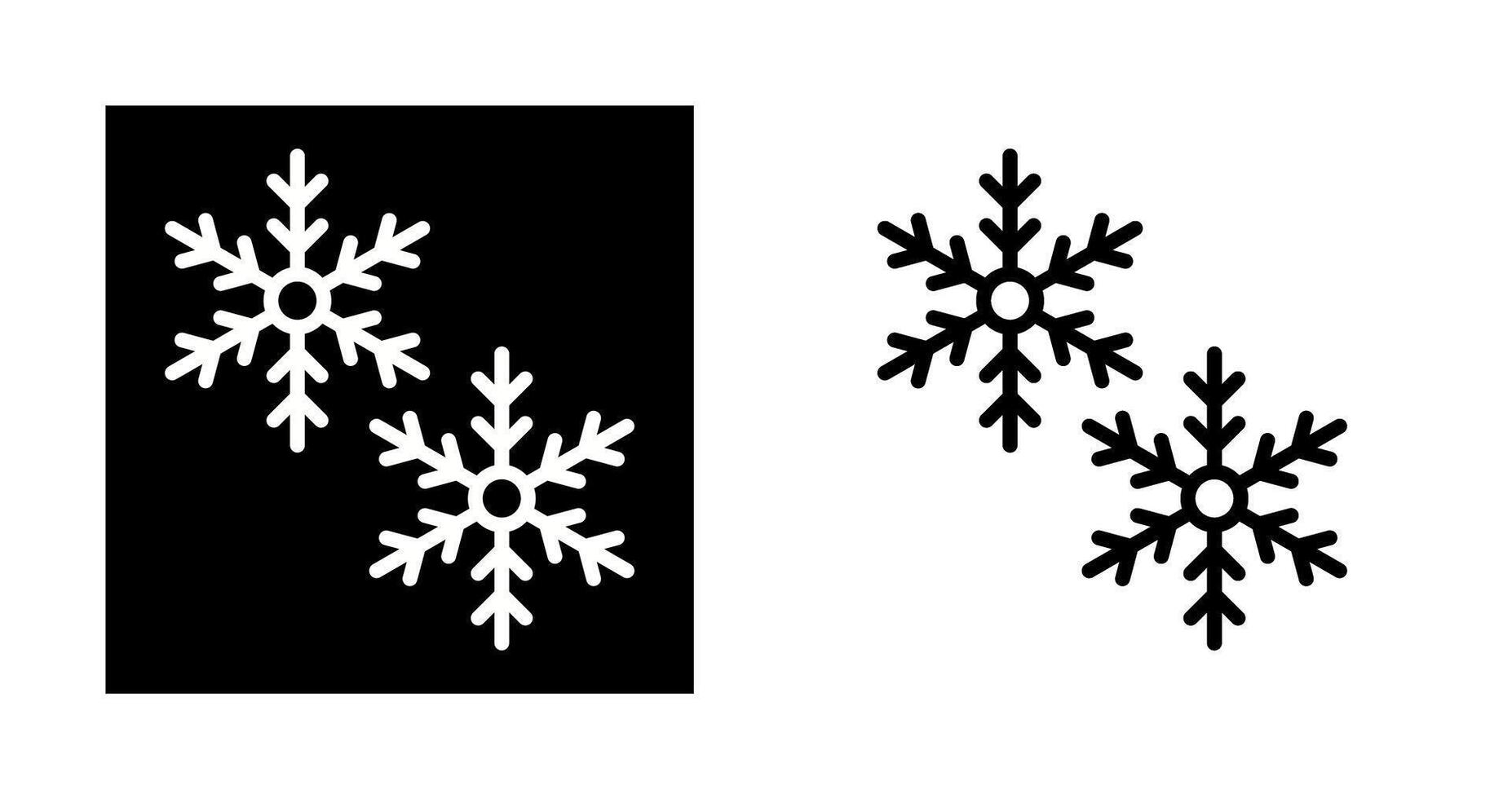 Snowflakes Vector Icon