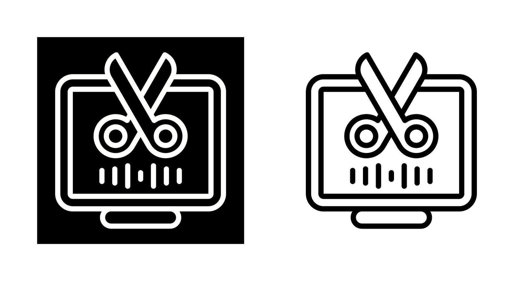 Desktop Computer Vector Icon