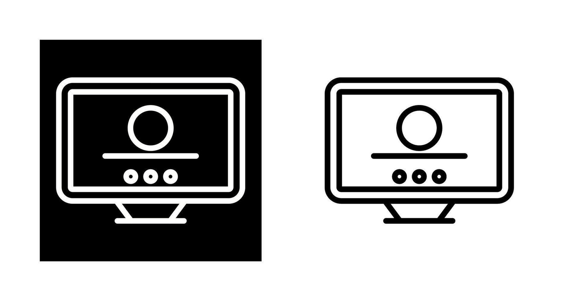 Desktop Vector Icon