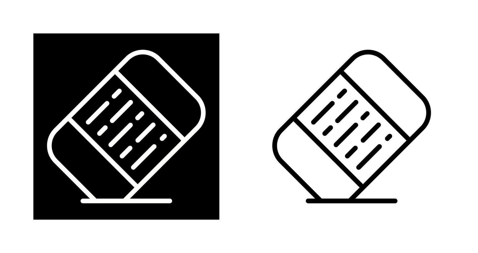 Eraser Vector Icon