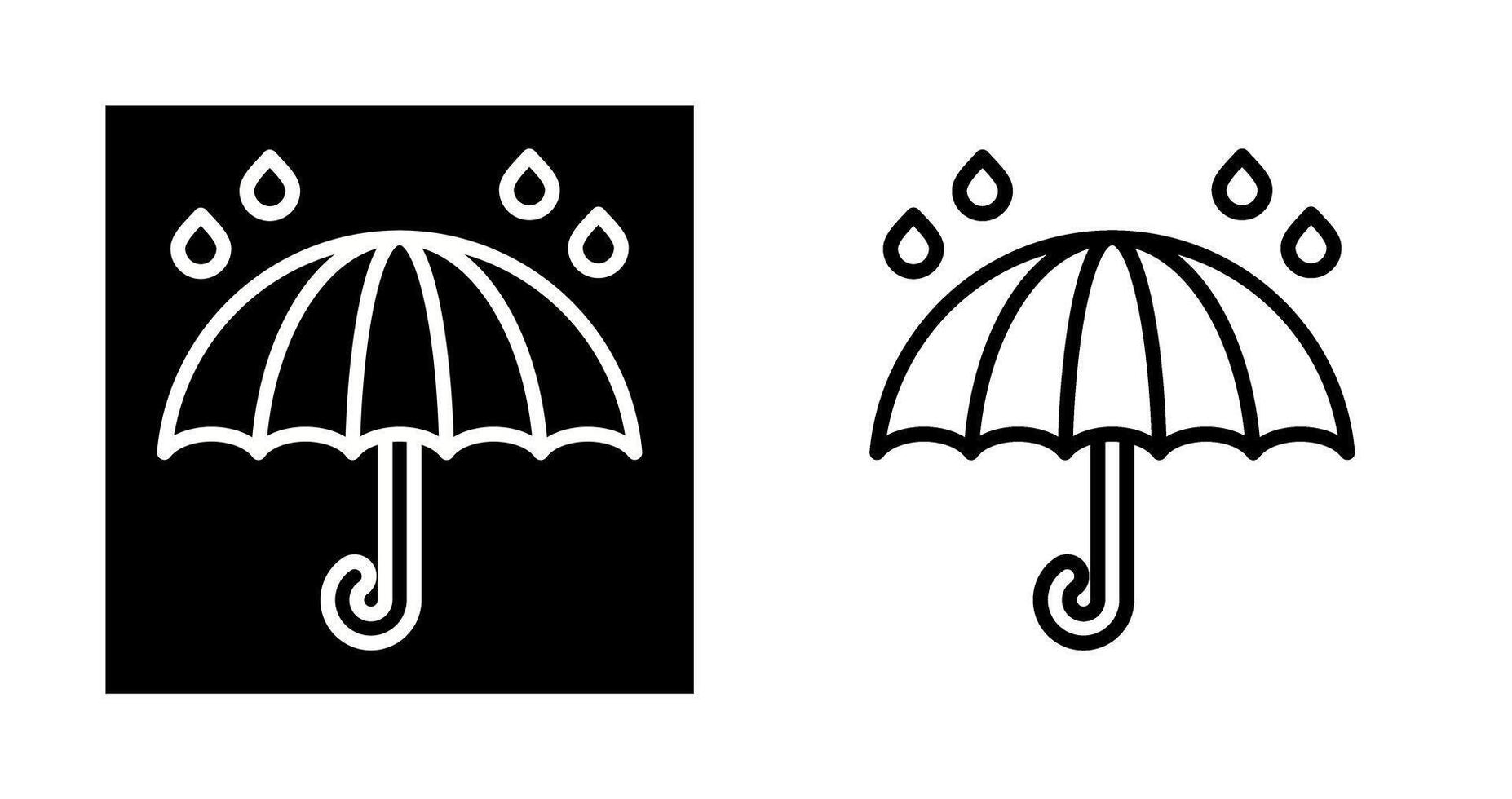 Umbrella Vector Icon