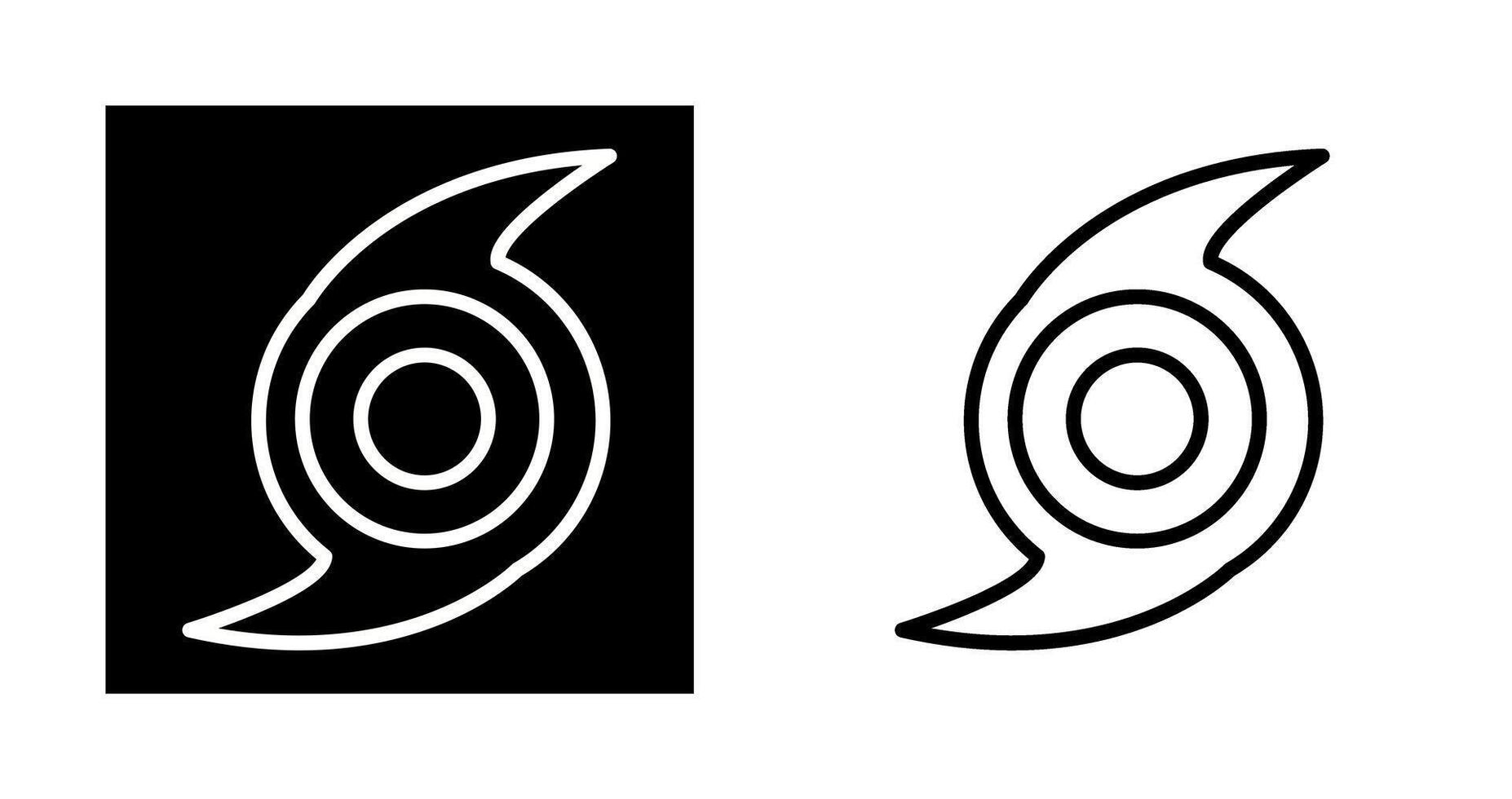 Hurricane Vector Icon