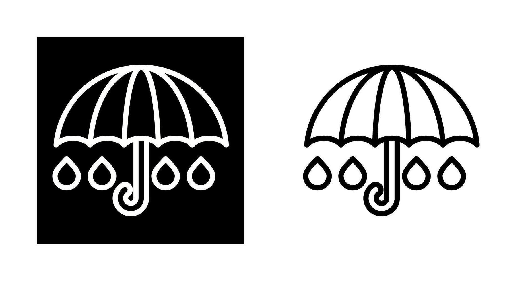 Umbrella Vector Icon