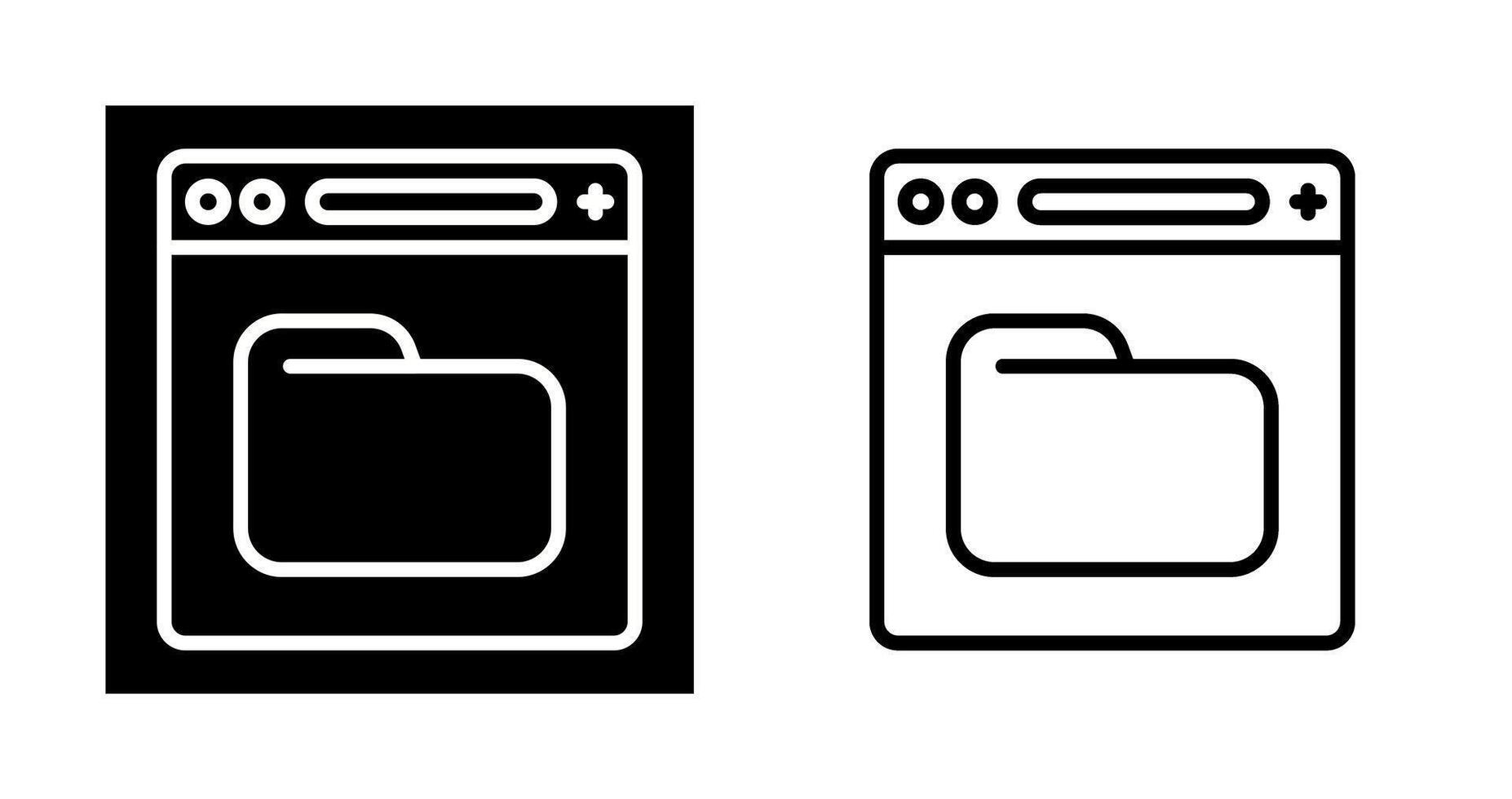 Browser Vector Icon