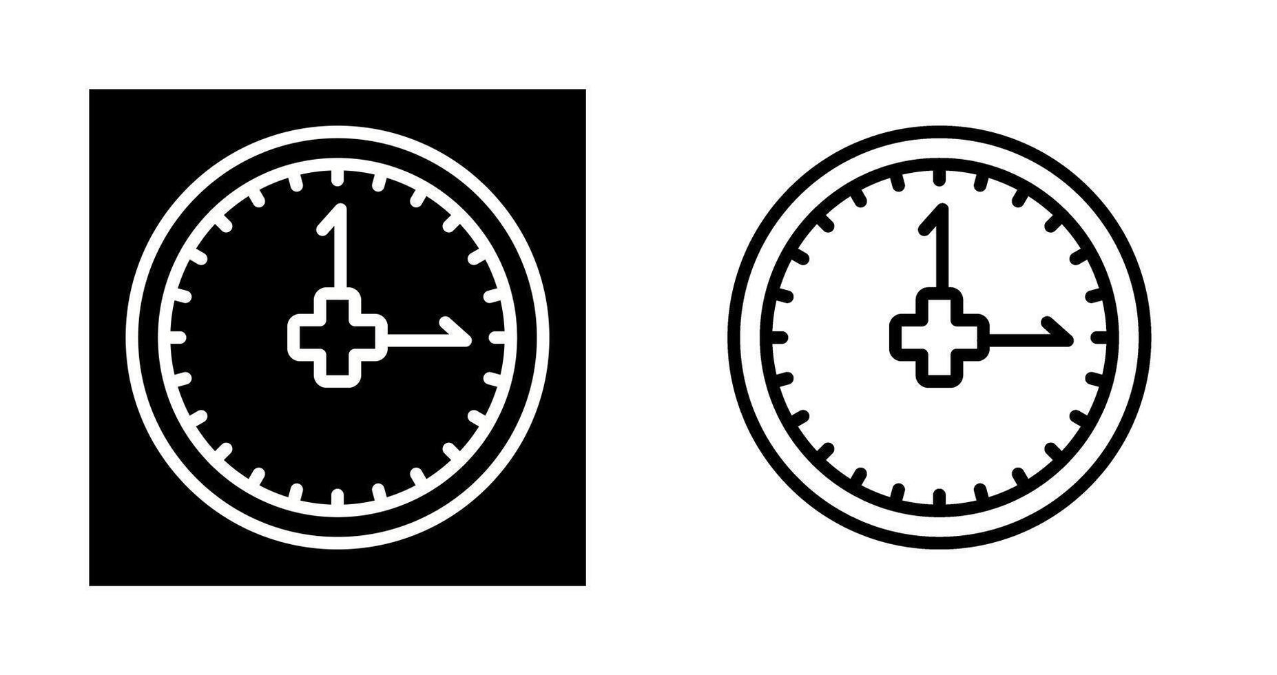 Clock Vector Icon