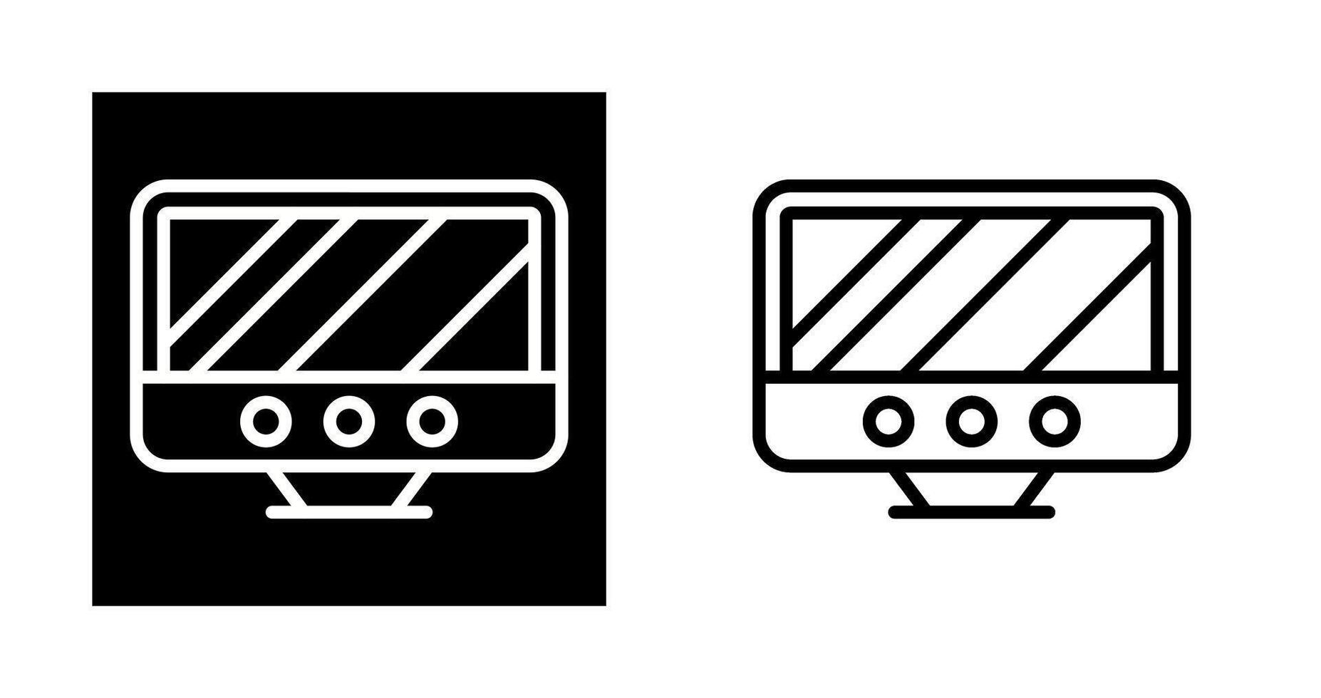 Monitor Vector Icon