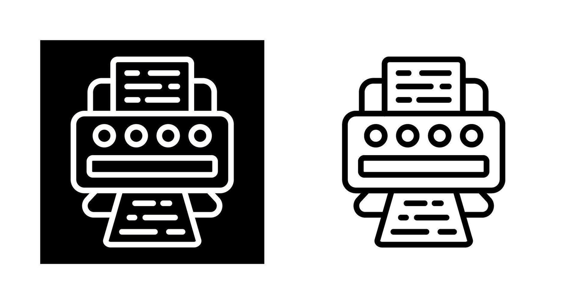 Printer Vector Icon
