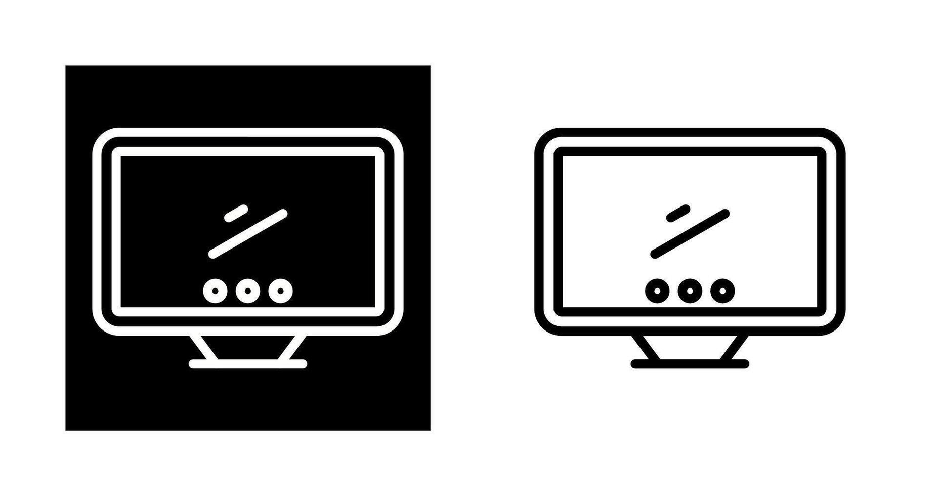 Desktop Vector Icon