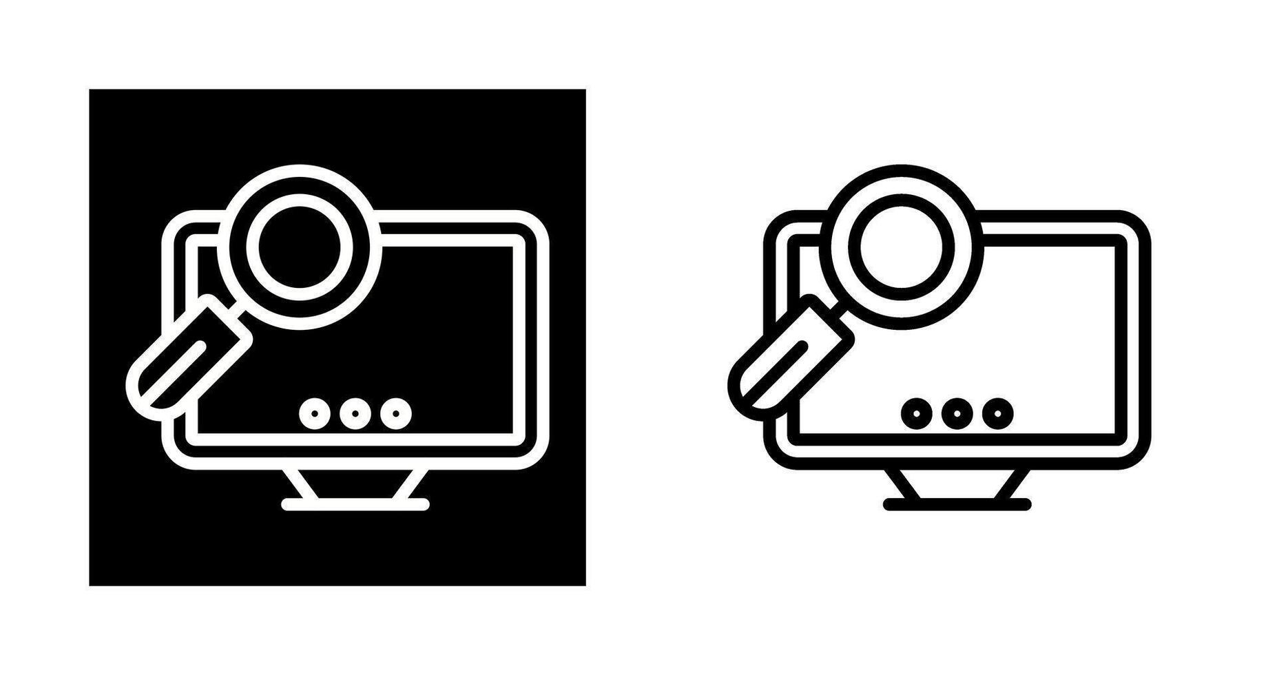 Desktop Vector Icon