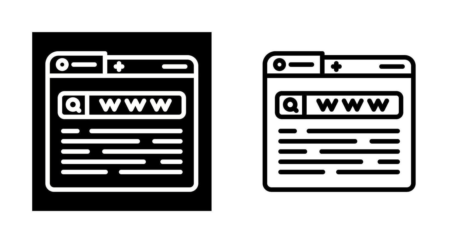 World Wide Web Vector Icon