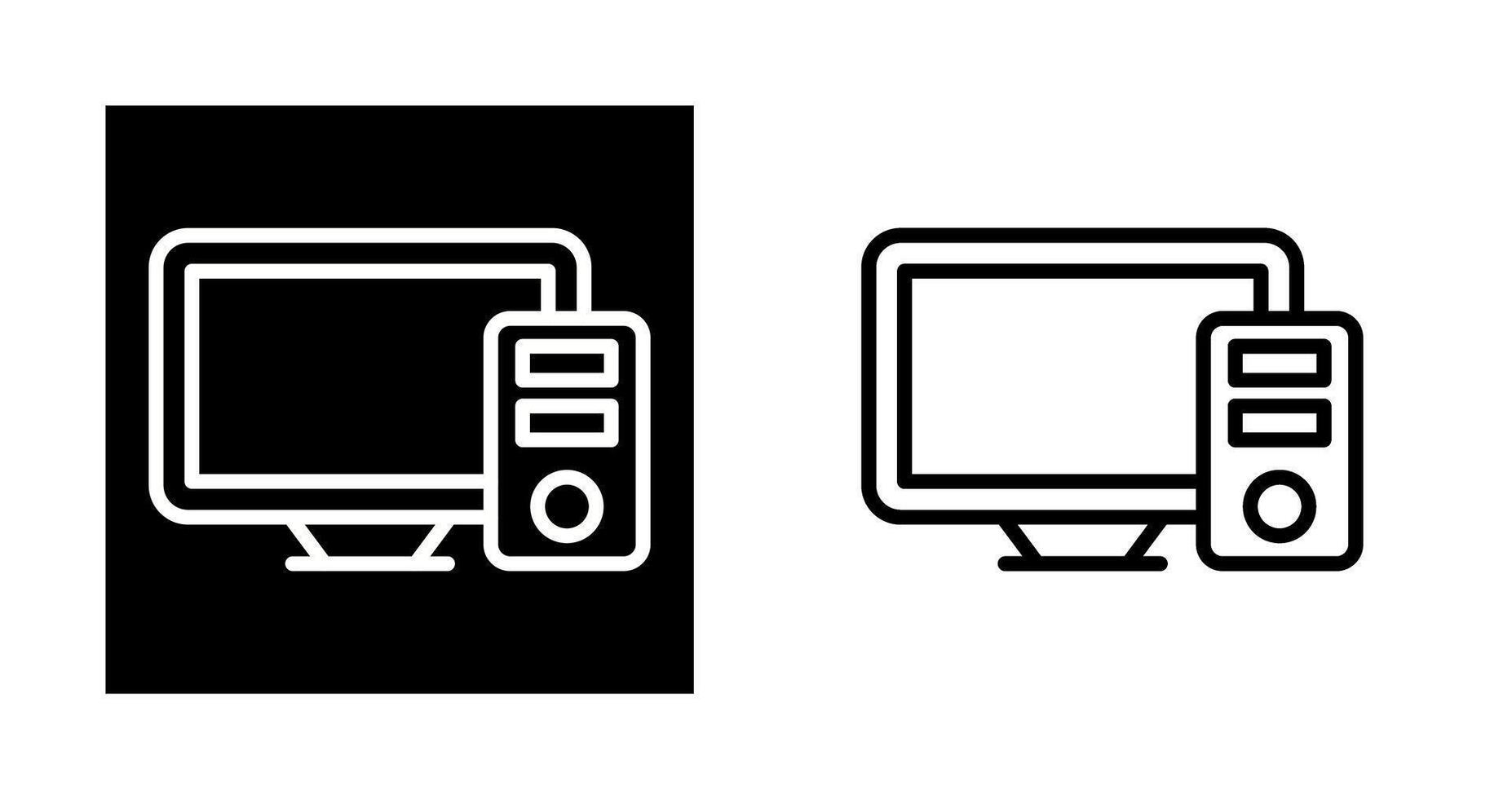 Desktop Vector Icon