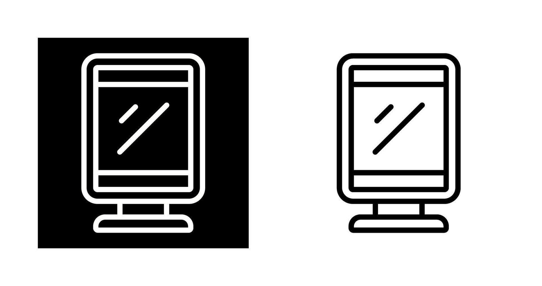 Desktop Vector Icon
