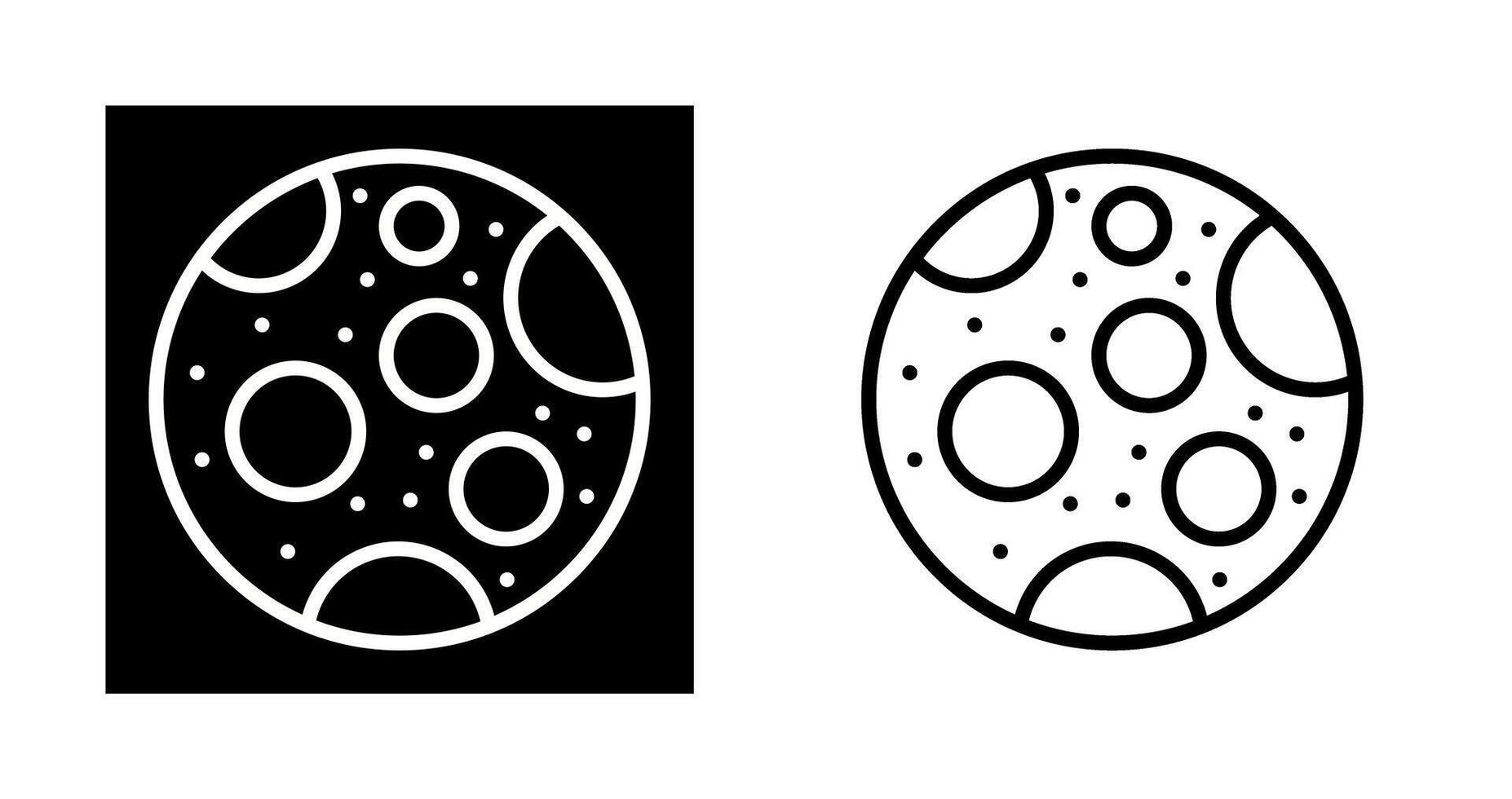 Moon Vector Icon