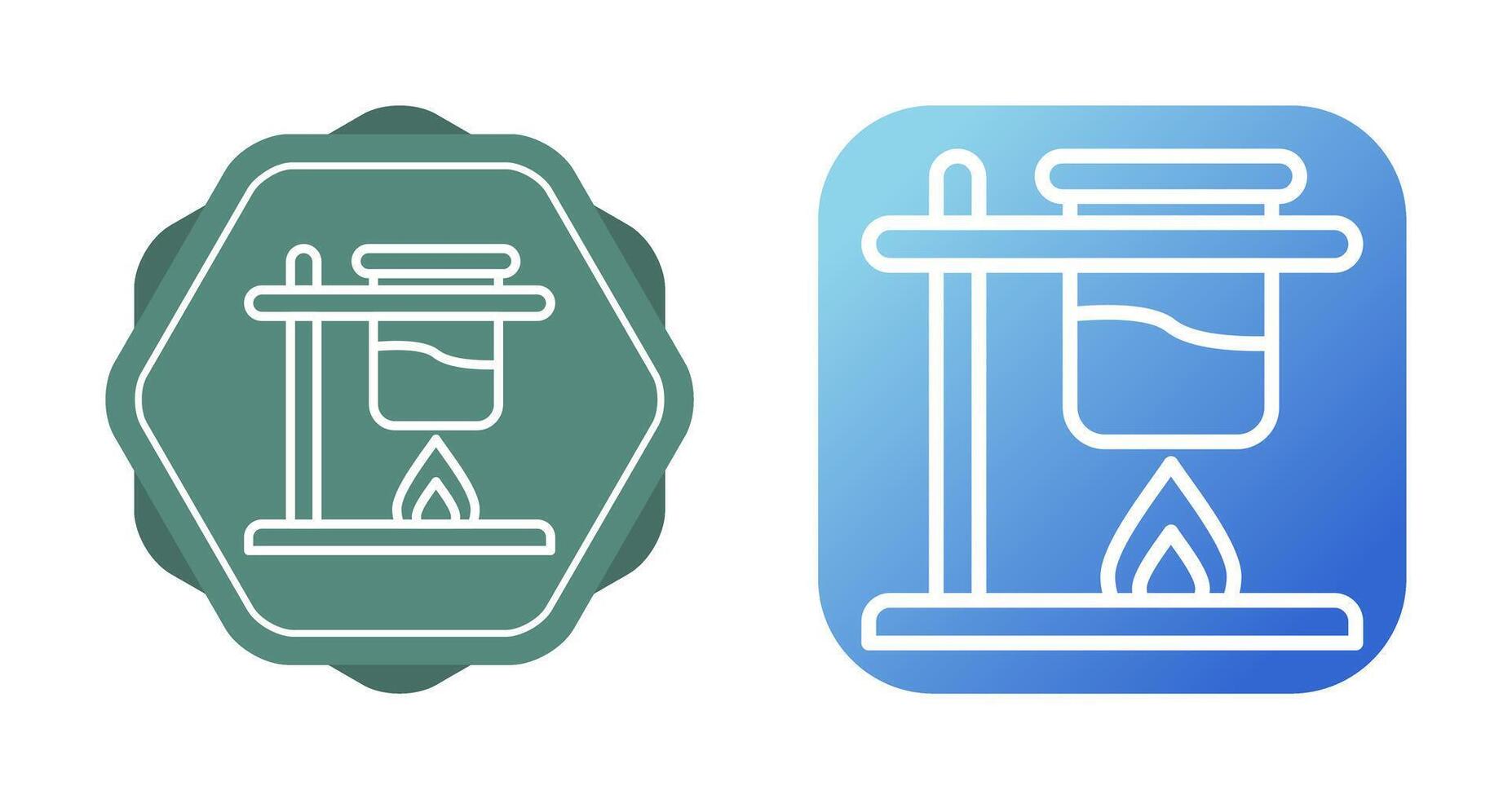Bunsen Burner Vector Icon