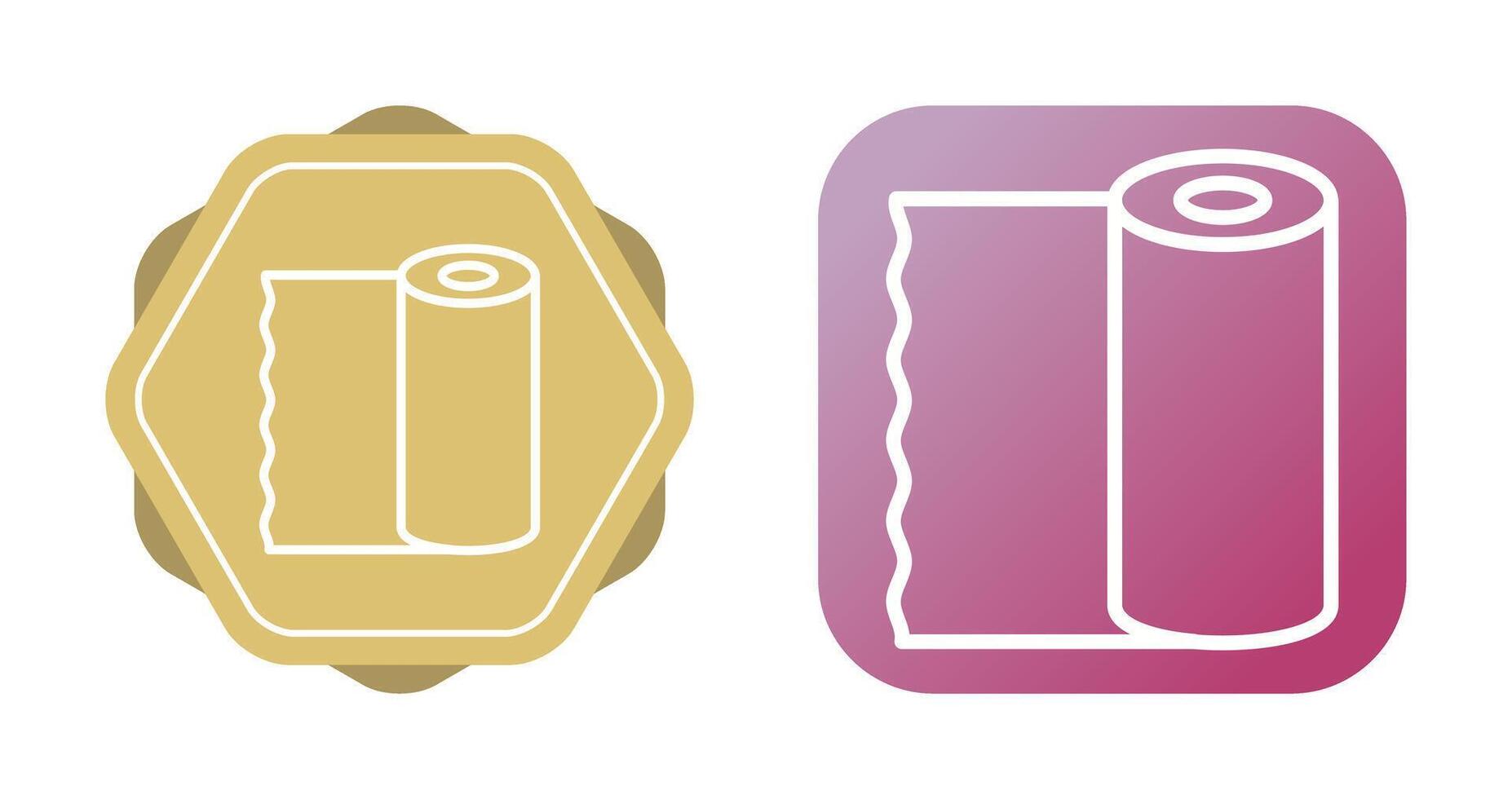 Plastic sheeting Vector Icon