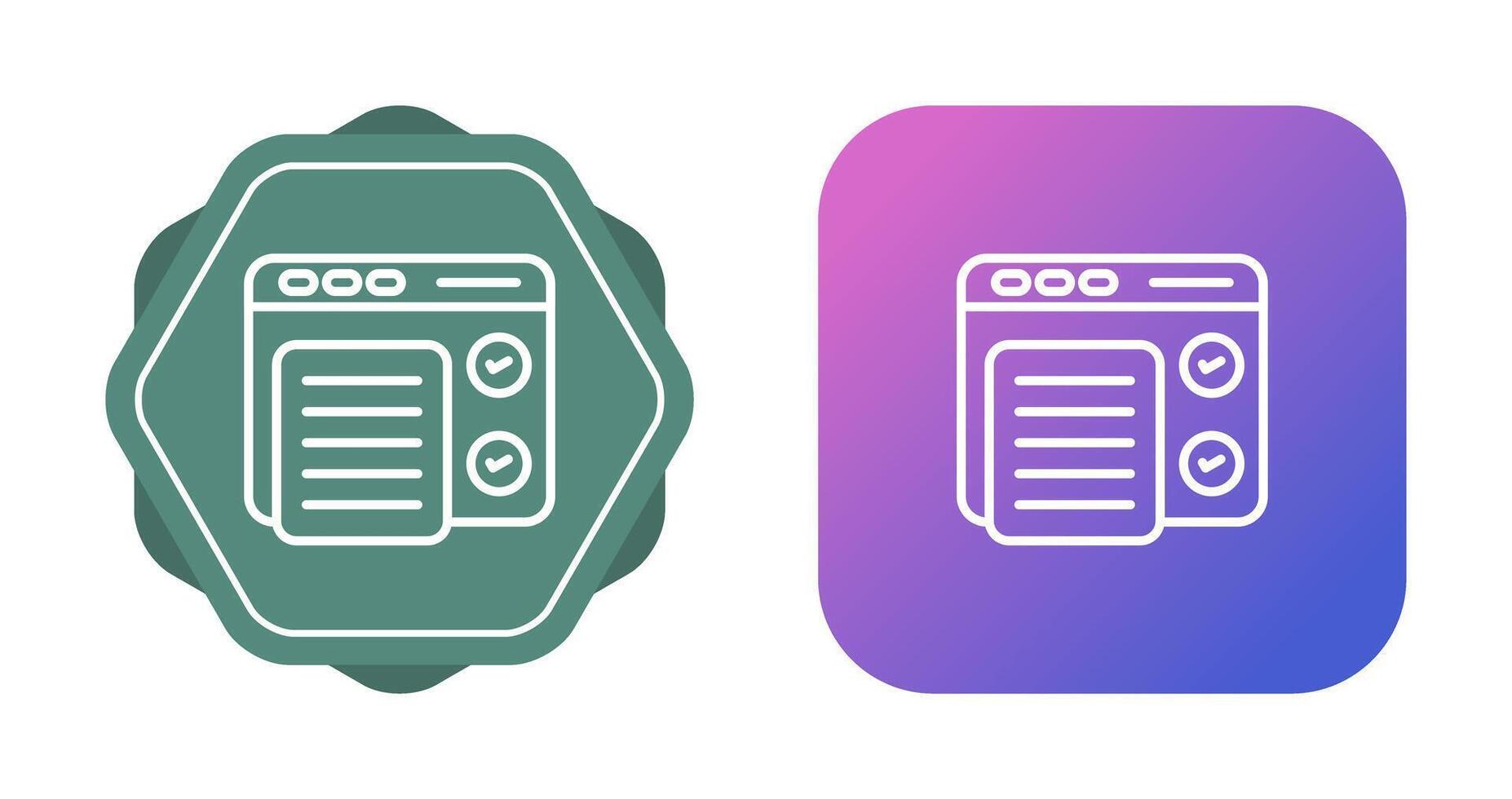 Concept Testing Vector Icon