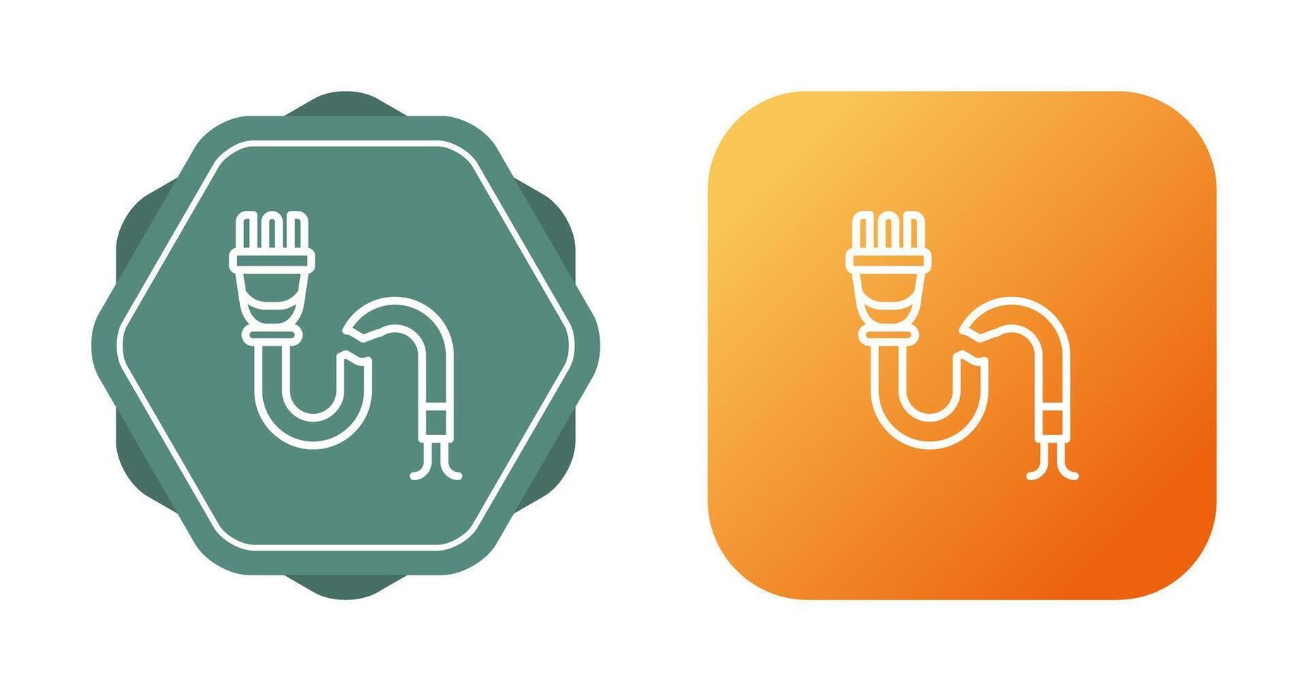 Brocken Cable Vector Icon