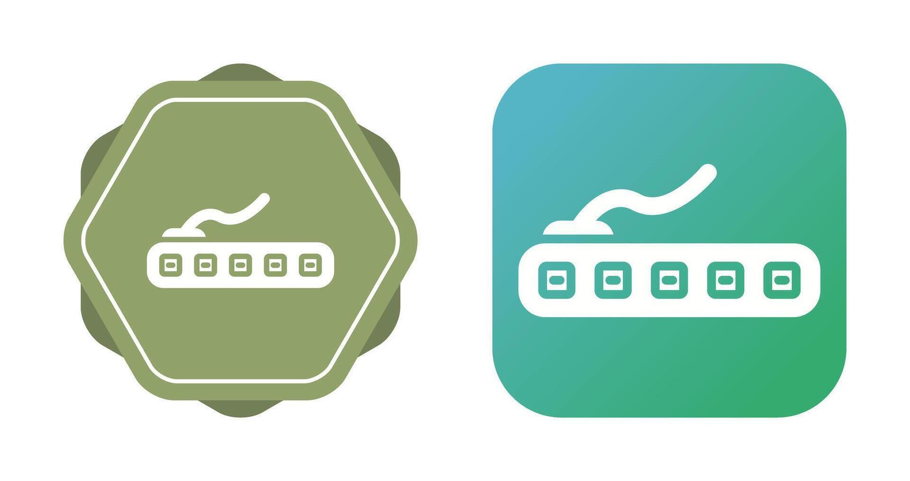 Wi-Fi Enabled LED Strip Vector Icon
