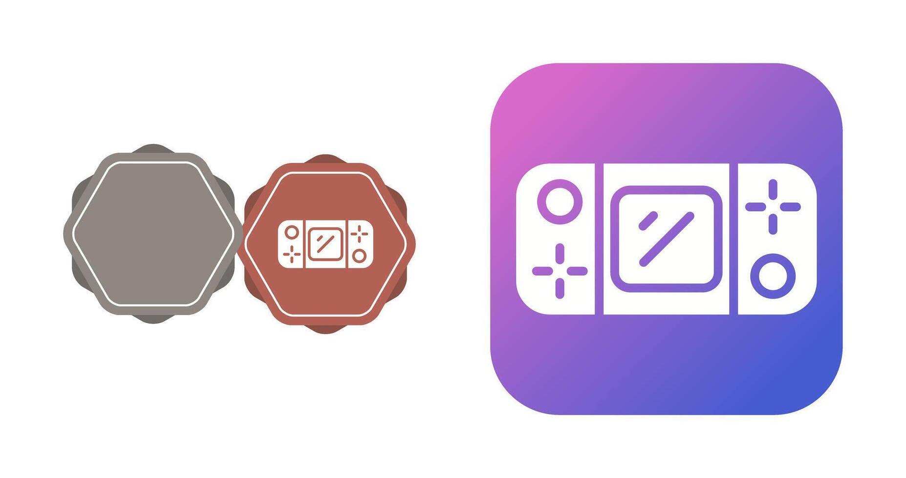 Handheld Game Console Vector Icon