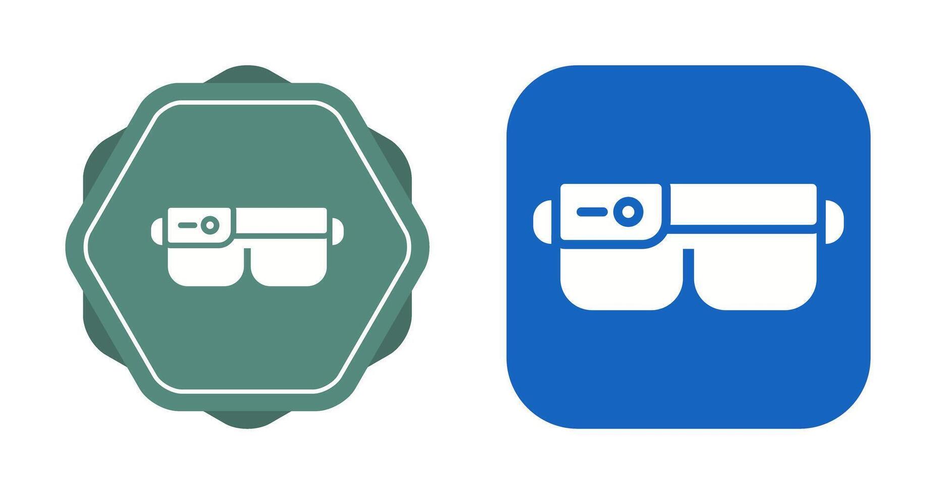 Smart Glasses Vector Icon