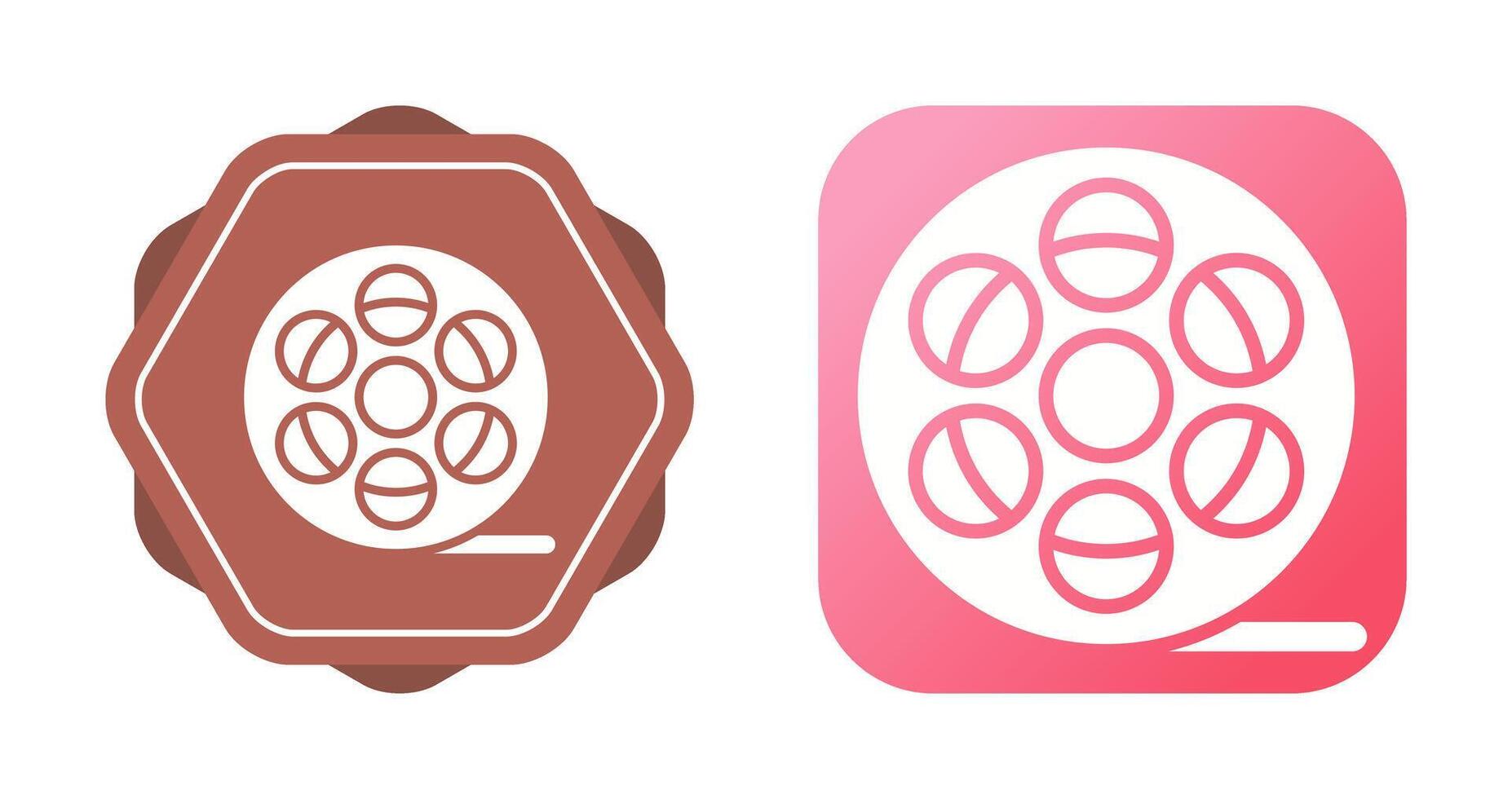 Film Reel Vector Icon