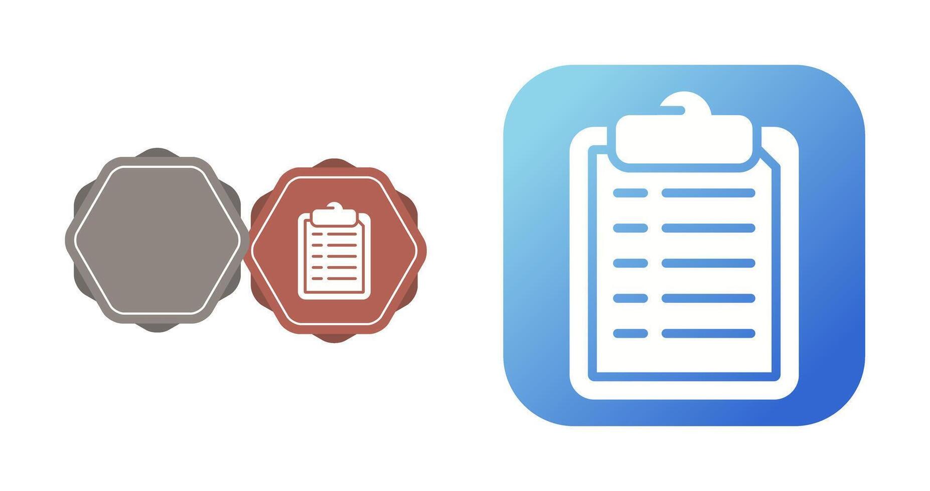 Clipboard with documents Vector Icon