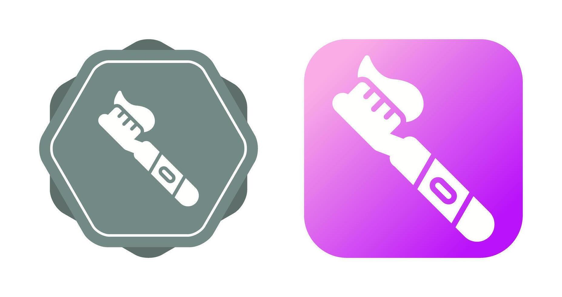 Electric Toothbrush Vector Icon