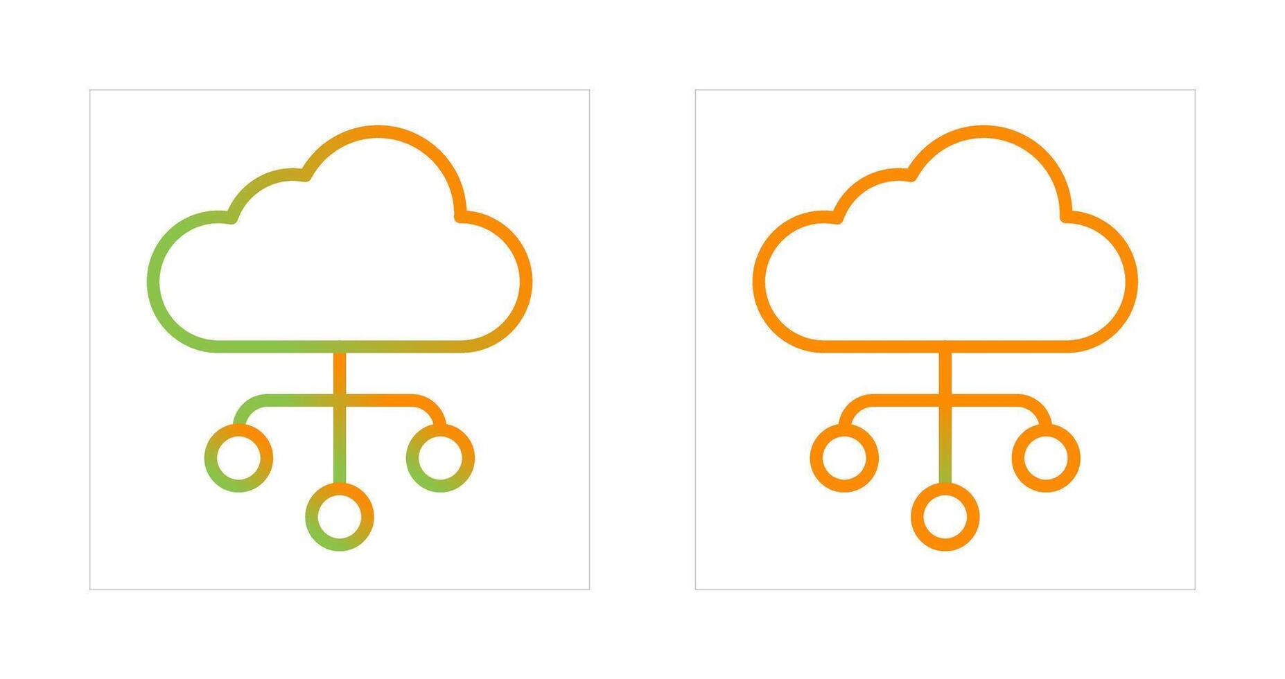 Cloud Computing Vector Icon