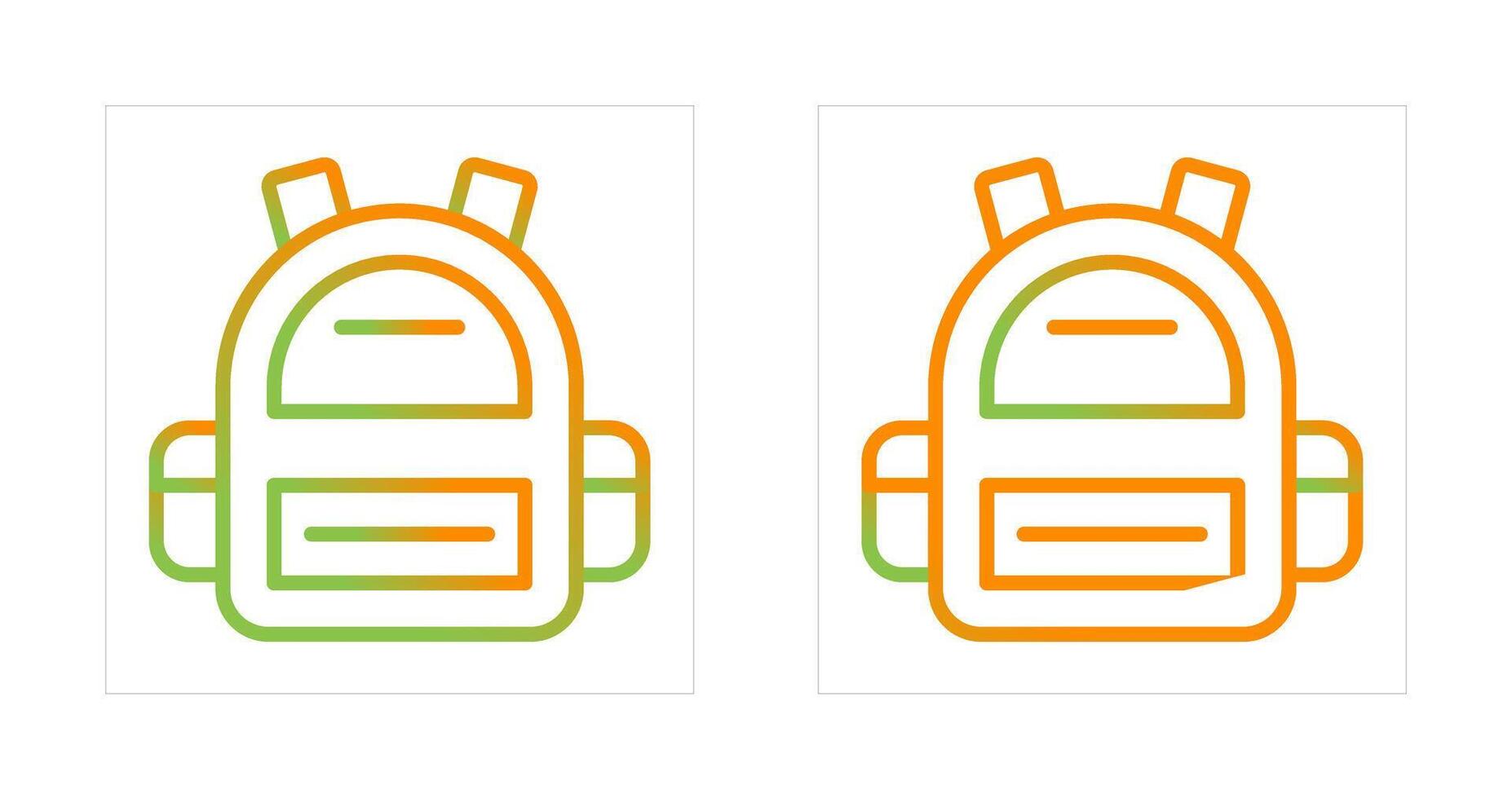 Backpack Vector Icon