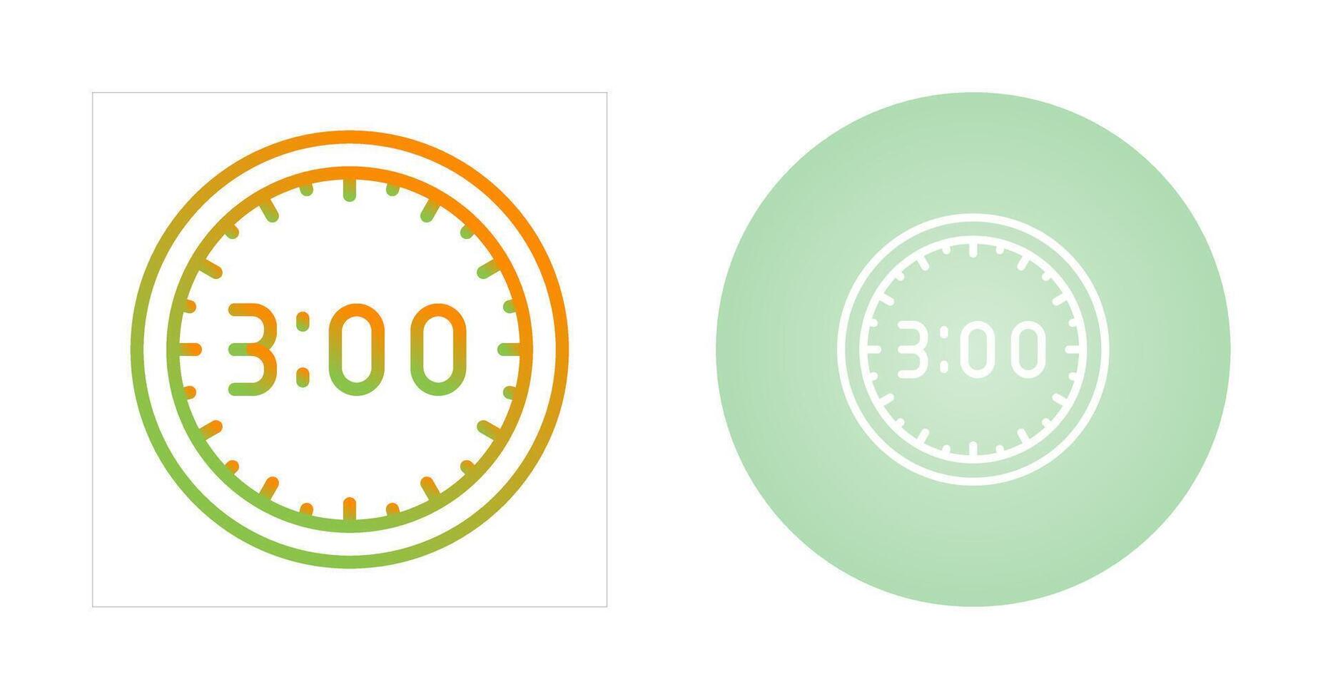 Clock Vector Icon