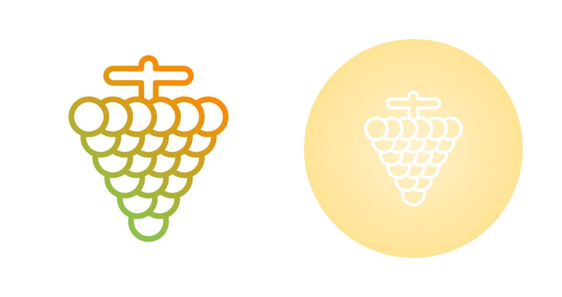 Grapes Vector Icon