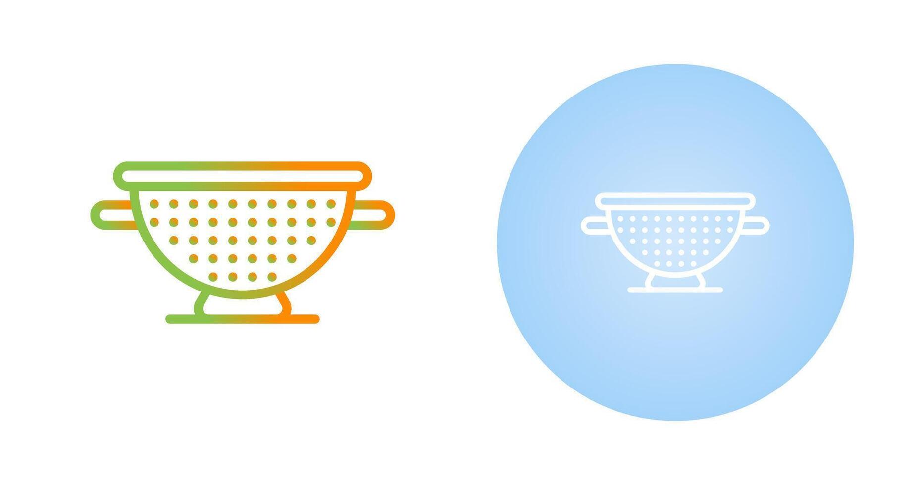 Colander Vector Icon