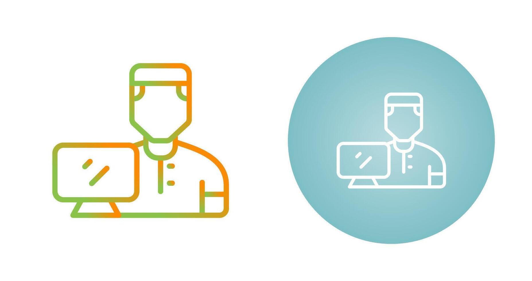 Working Man Vector Icon