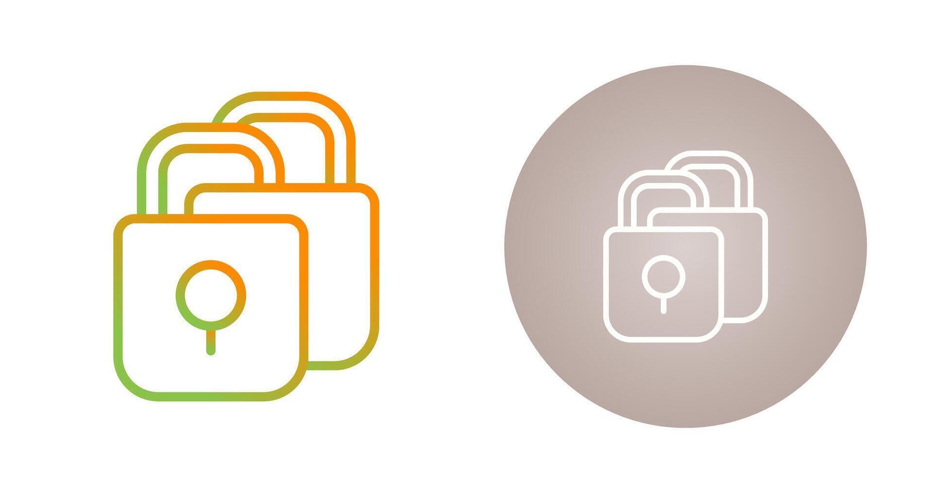 Padlocks Vector Icon