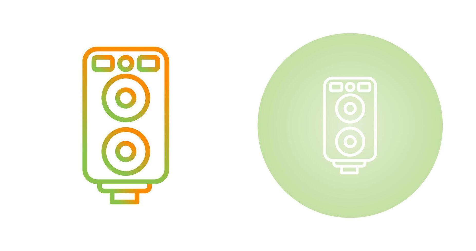 Sound System Vector Icon