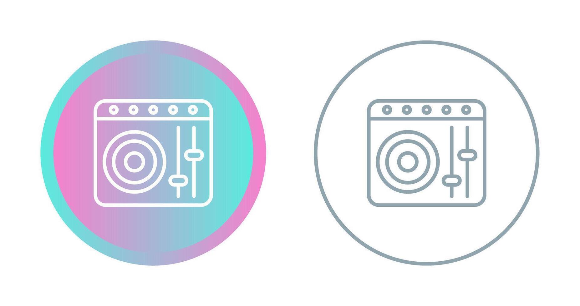 DJ Controller Vector Icon