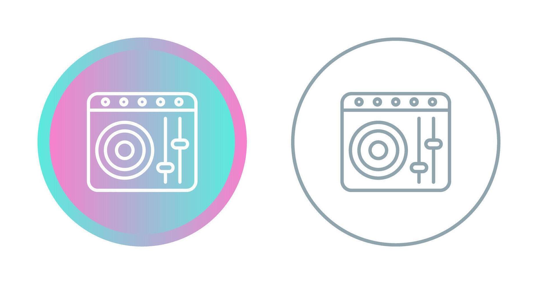 DJ Controller Vector Icon