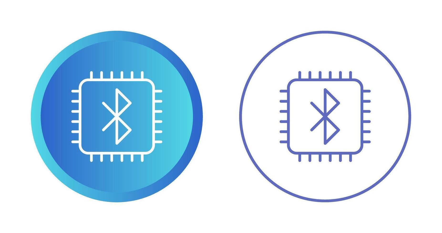 icono de vector de bluetooth