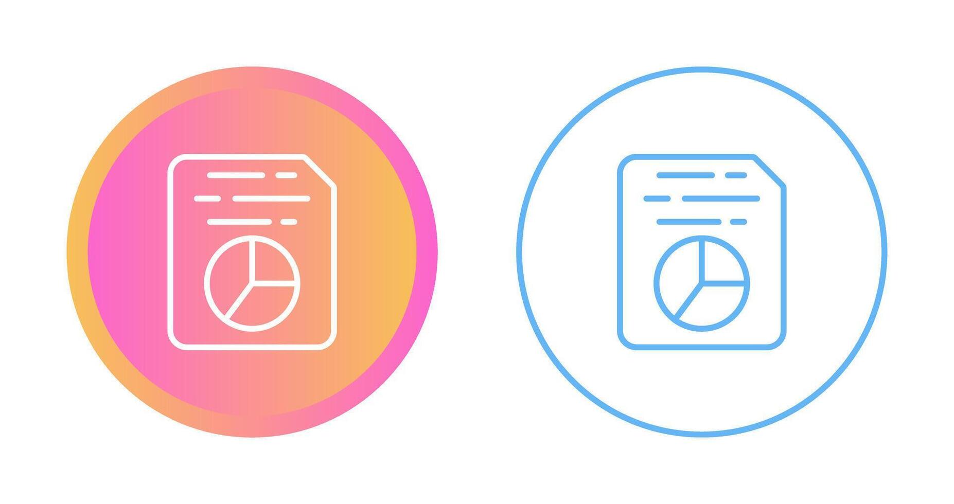 Document Insert Diagram Vector Icon