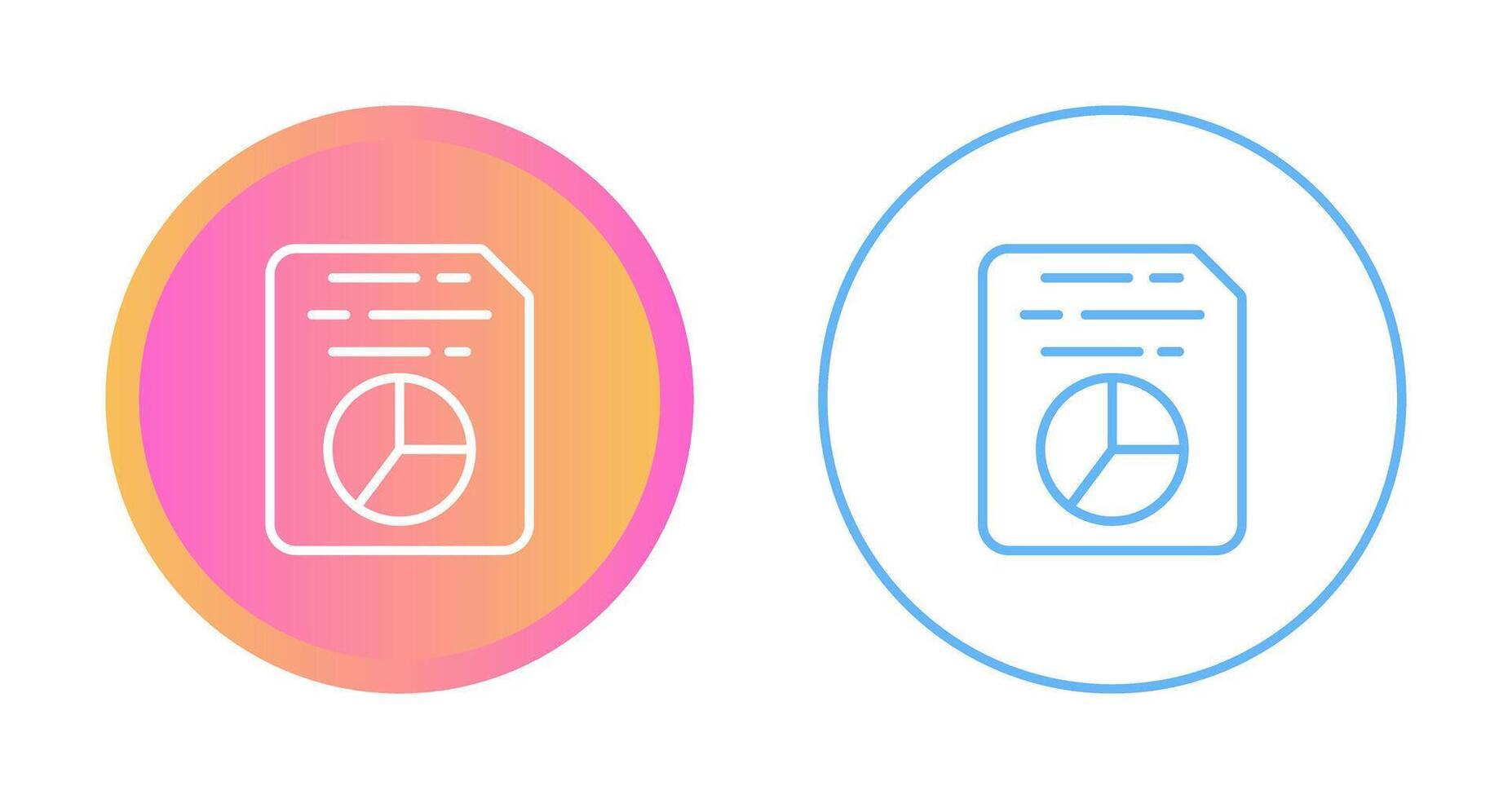 Document Insert Diagram Vector Icon