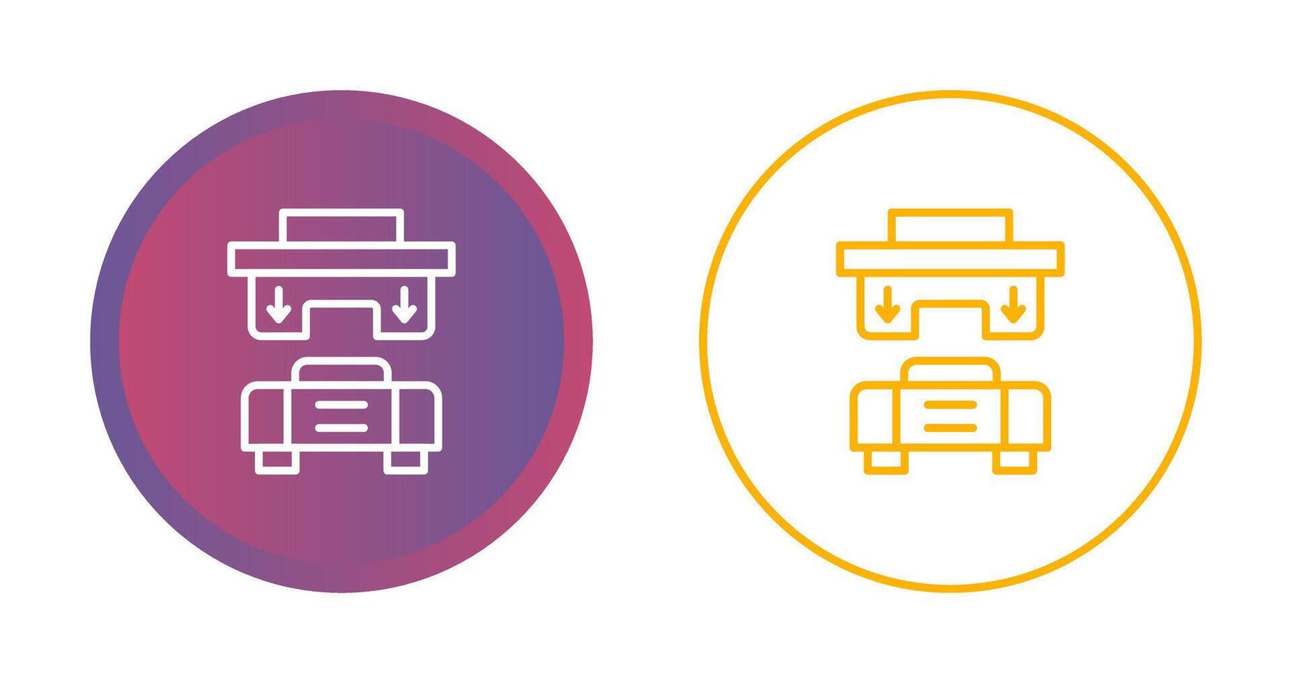 Press Machine Vector Icon