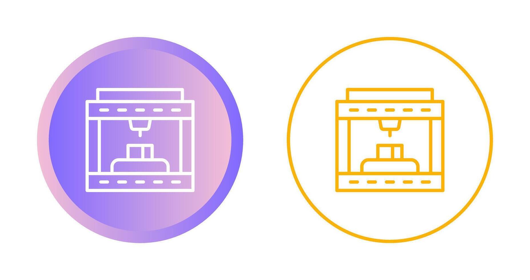 3d Printing Vector Icon