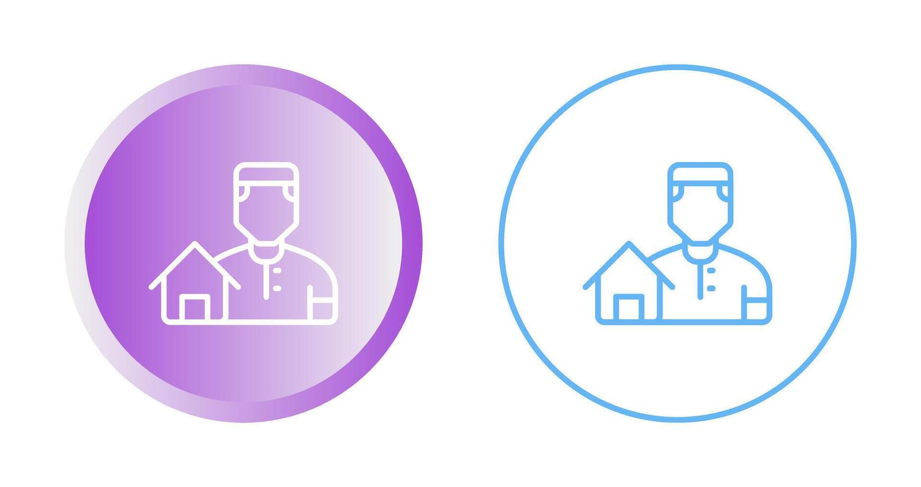House Owner Vector Icon
