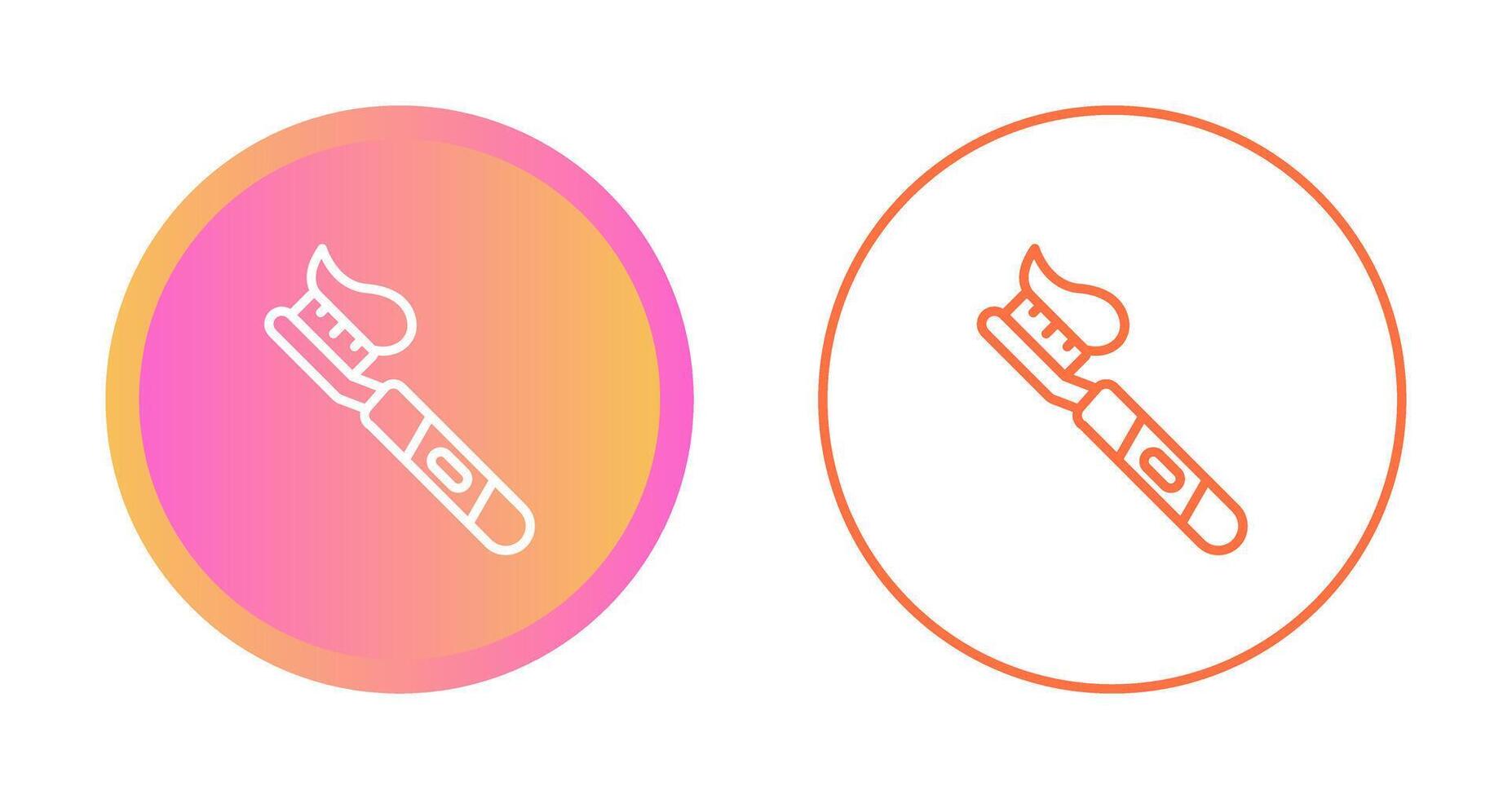 Electric Toothbrush Vector Icon