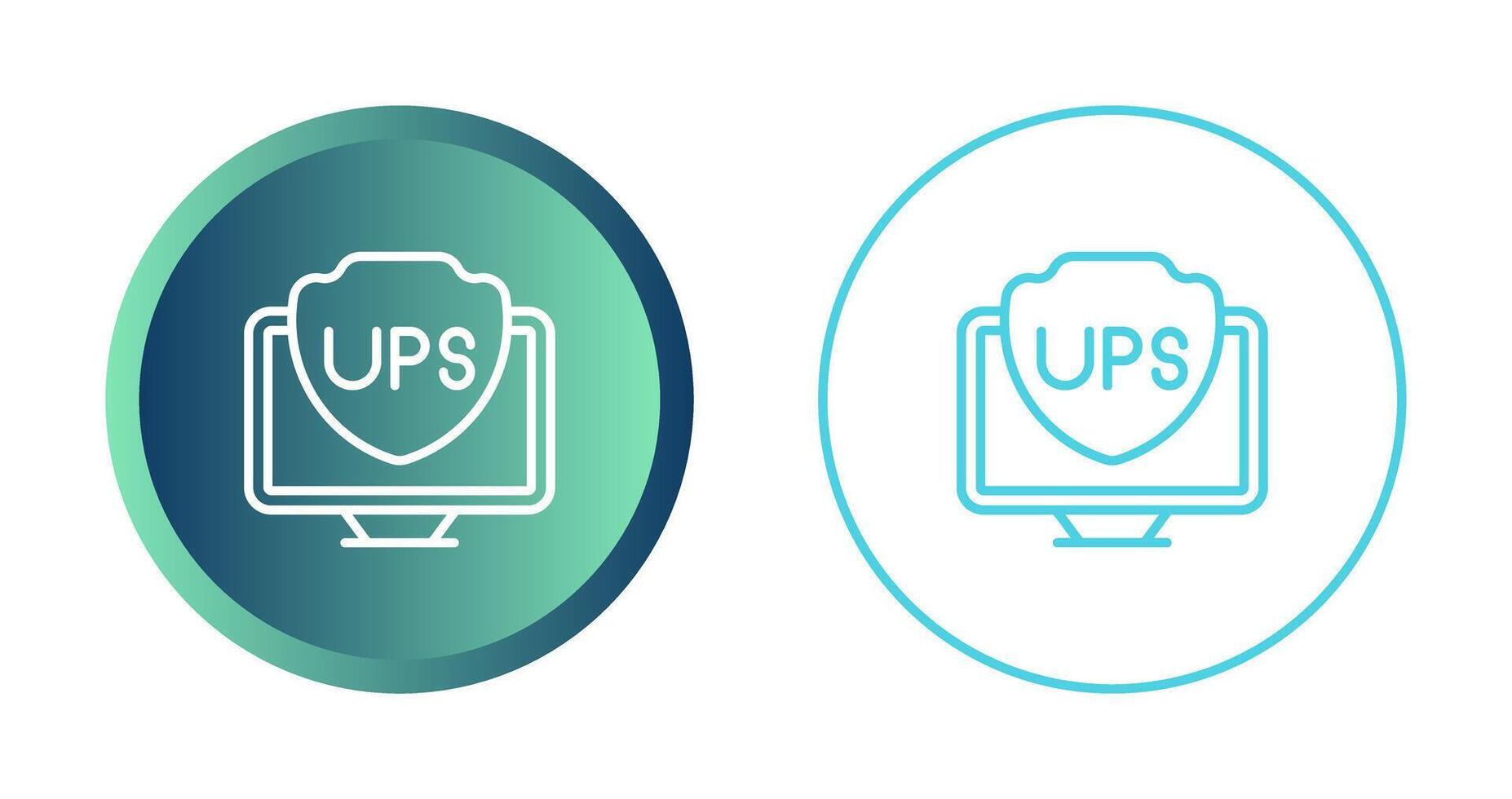 UPS Vector Icon