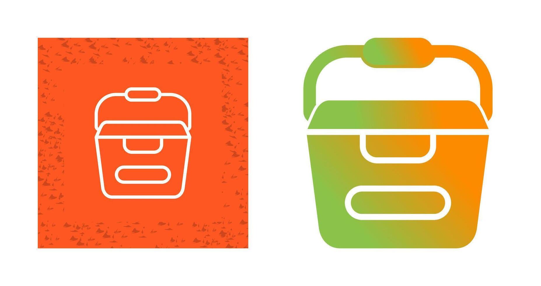 Portable water container Vector Icon