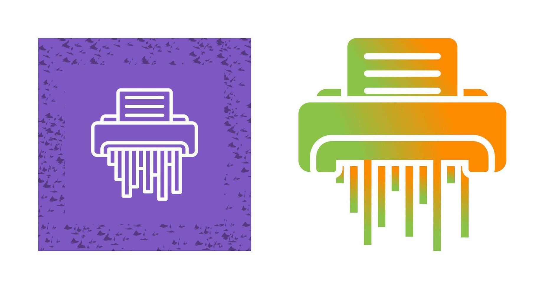 Shredder Vector Icon