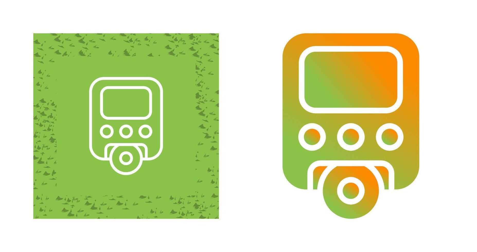 Portable DVD Player Vector Icon